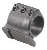 Close-up of the 1 inch mag tube clamp